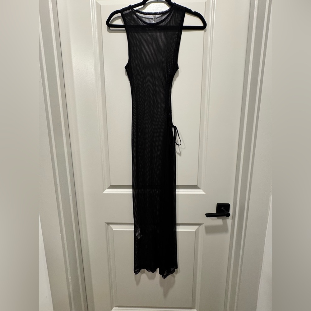 Mesh Black Swimsuit Cover Up